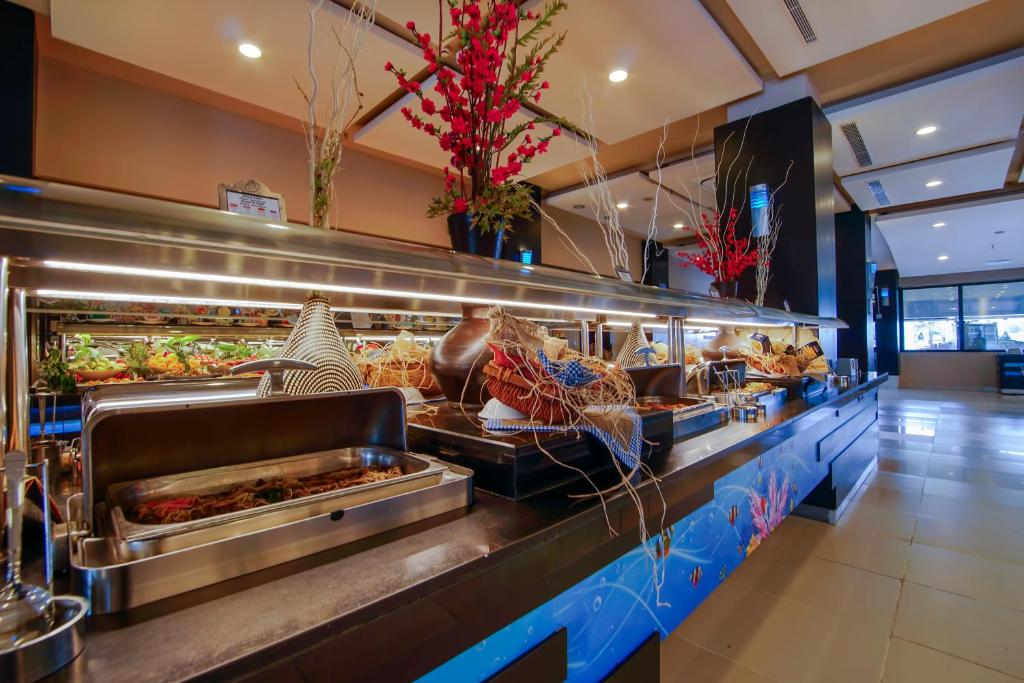 Buffet stacija ar gardām uzkodām Limak Atlantis De Luxe Hotel & Resort