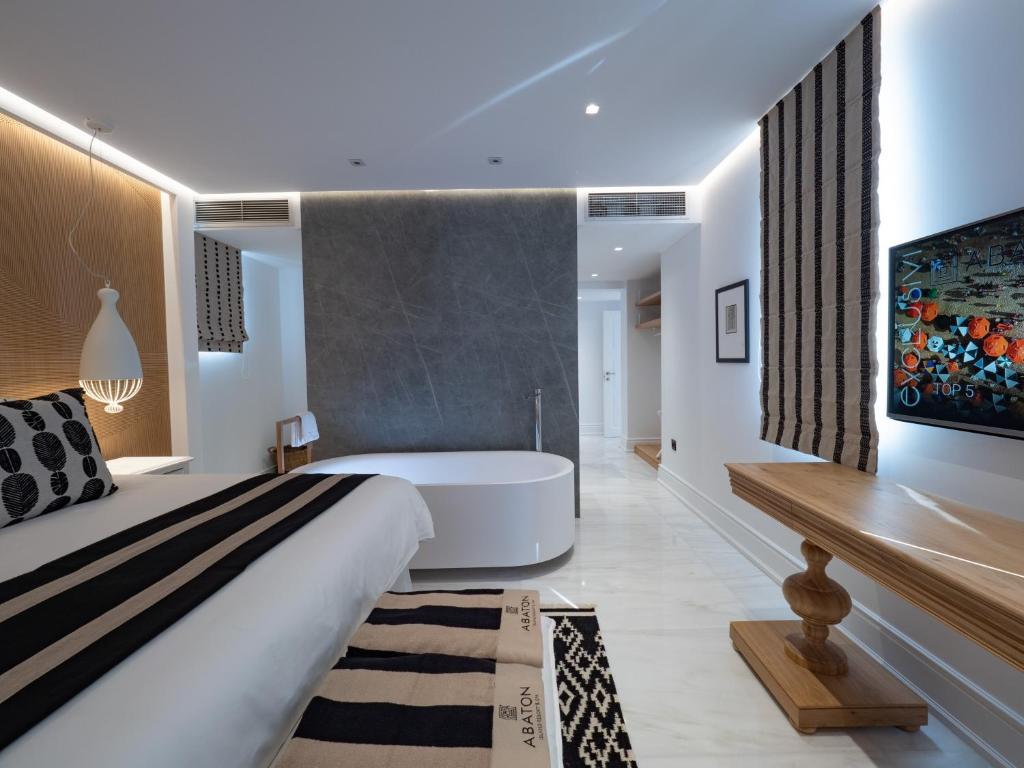 Mūsdienīgs numurs ar vannu Abaton Island Resort & Spa