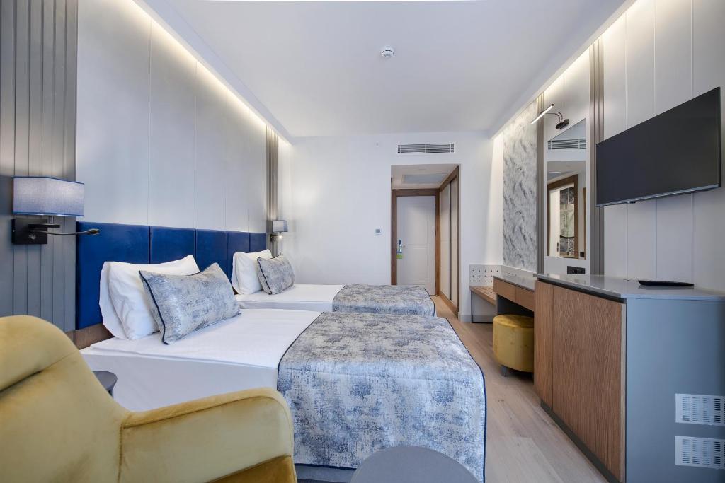 Mūsdienīgs numurs ar divām gultām Sealife Kemer Resort Hotel