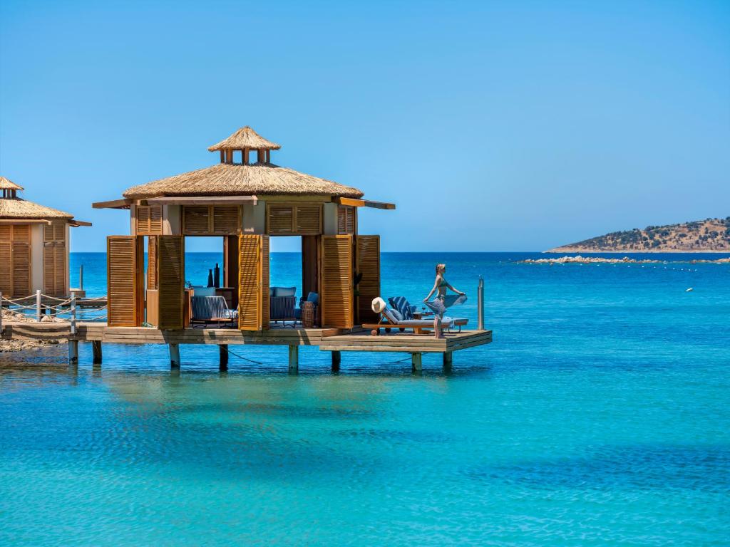 Rixos Premium Bodrum piekrastē esošas atpūtas mājas ar skatu uz jūru