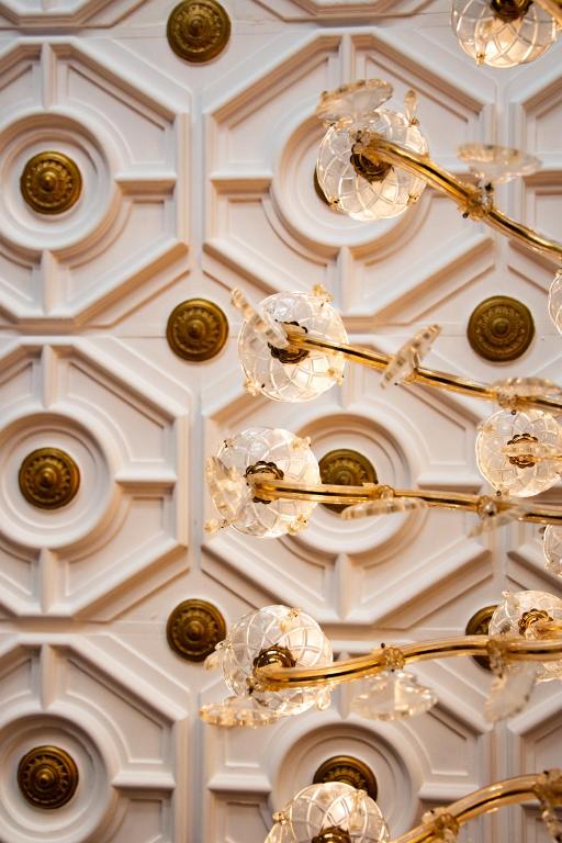 Luksusa lustras detalizēts skats Grande Albergo Delle Rose