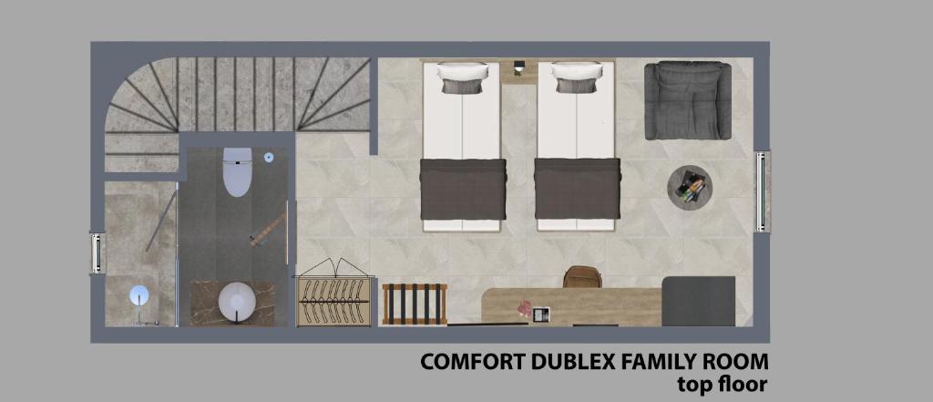 Comfort Dublex ģimenes numurs Swandor Hotels & Resorts, augstajā stāvā