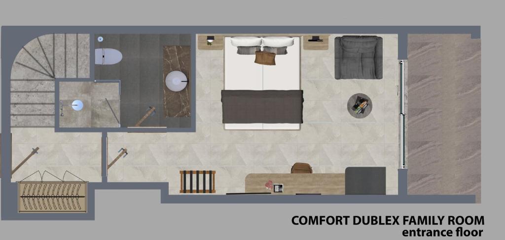 Comfort Dublex Family numurs ar guļamistabu un viesistabu, Swandor Hotels & Resorts