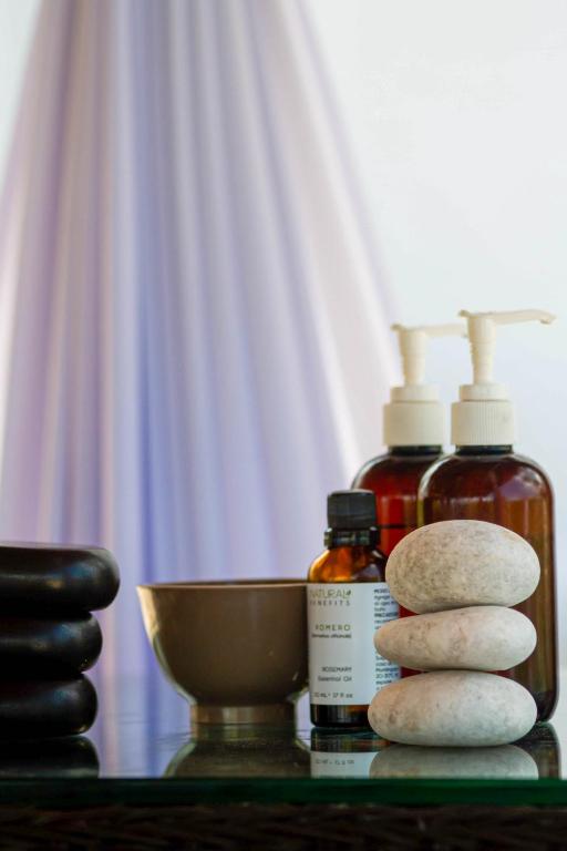 Spa procedūras piederumi pie Cancun Bay Resort.