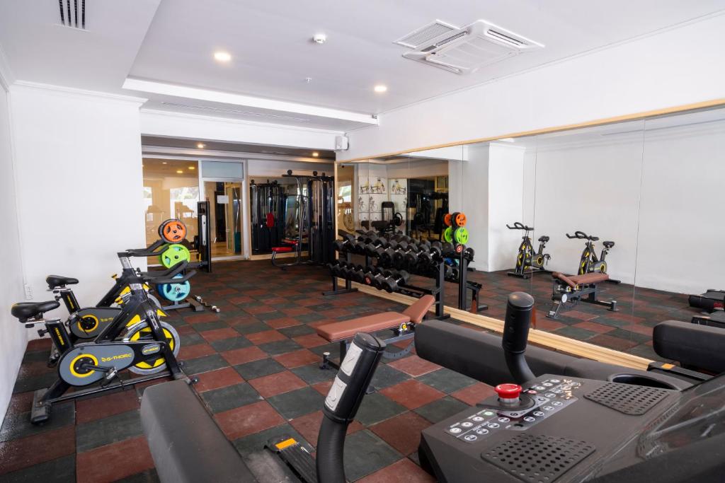 Fitness centrs Fore Resort & Spa ar modernām trenažieru iekārtām