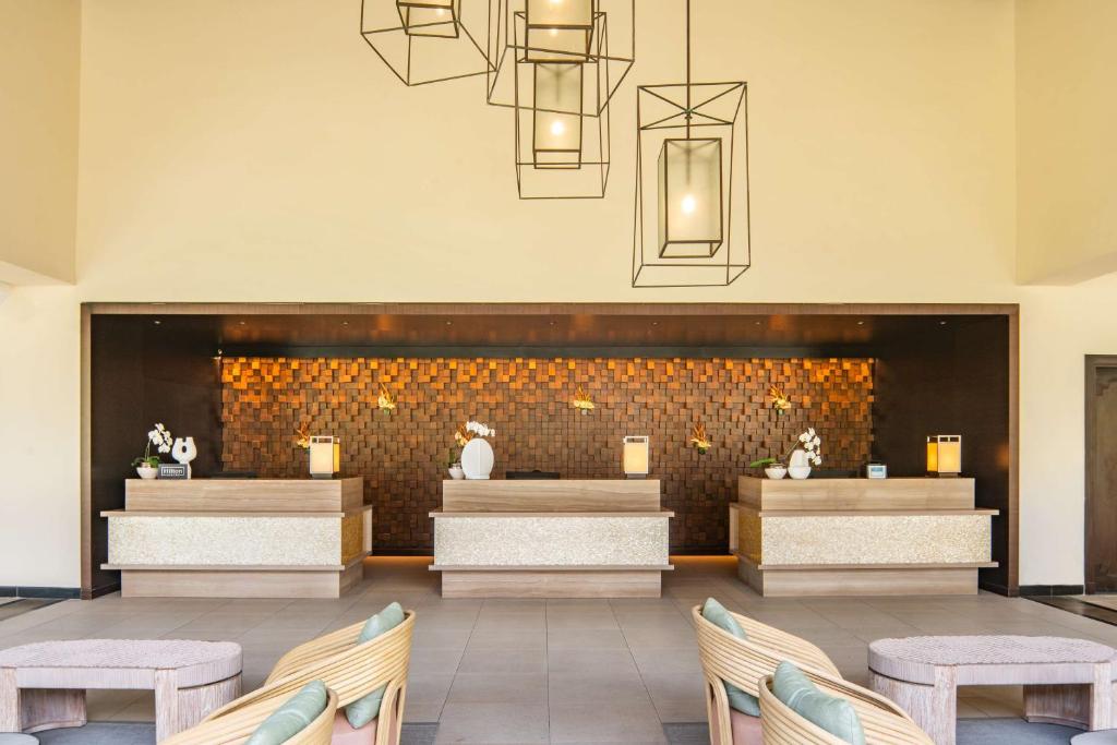 Hilton Mauritius Resort & Spa modernā reģistratūra