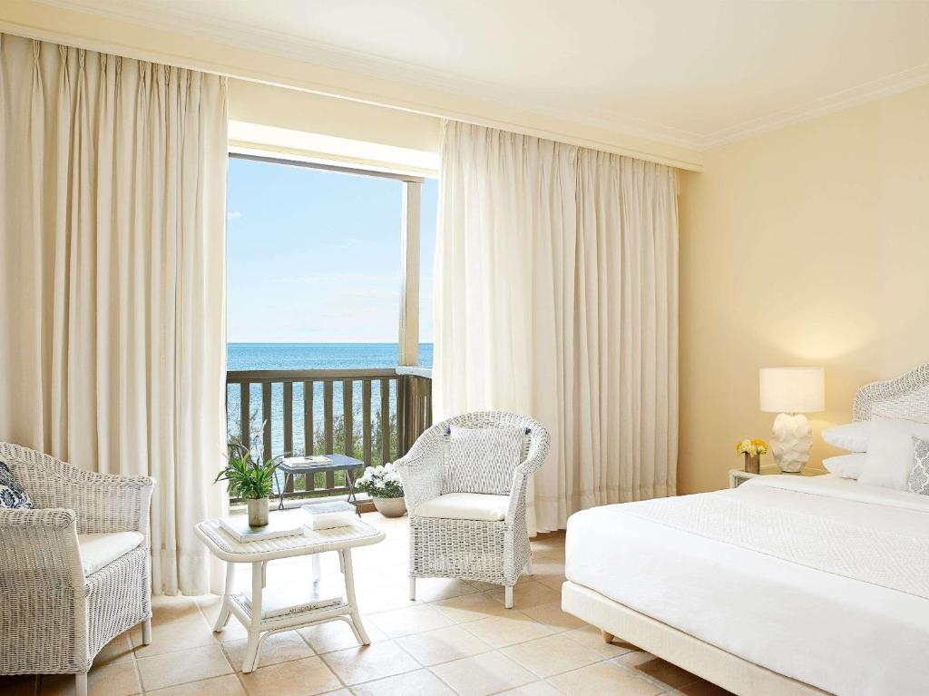 Grecotel Marine Palace & Aqua Park numurs ar skatu uz piekrasti