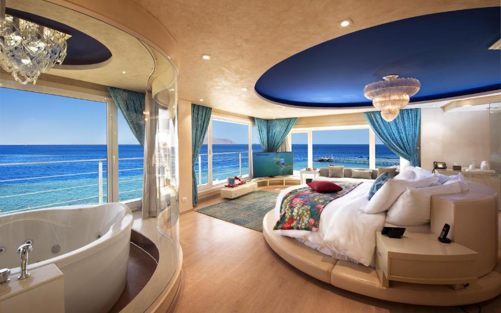 Greznā numurs ar skatu uz jūru, Sunrise Arabian Beach Resort