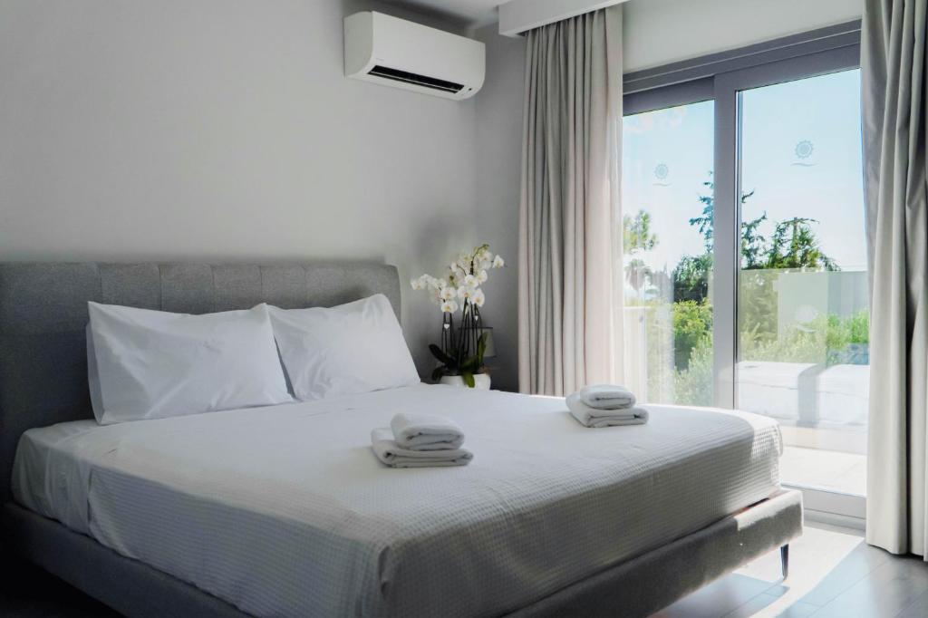 Mūsdienīgs numurs ar balkonu viesnīcā Princess Sun Hotel