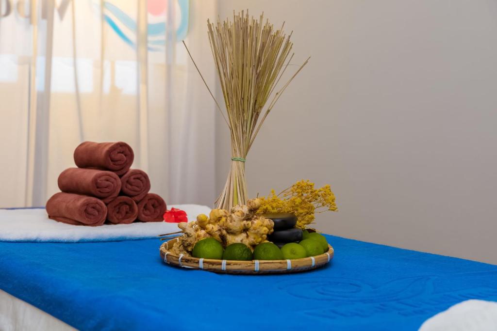 Spa procedūra Vipol Muine Hotel & Spa relaksācijas zonā.