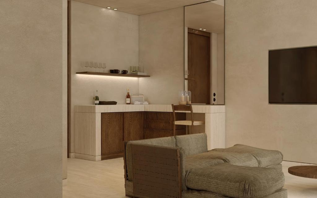 Elegants viesnīcas numurs ar moderno interjeru, OKU Bodrum