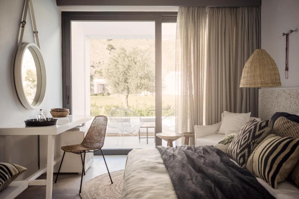 Mūsdienīgs numurs ar skatu uz dārzu, Casa Cook Rhodes