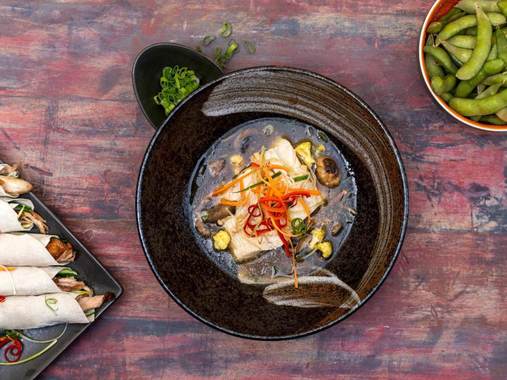 Ibis One Central Trade Center piedāvā gardus Āzijas virtuves ēdienus.