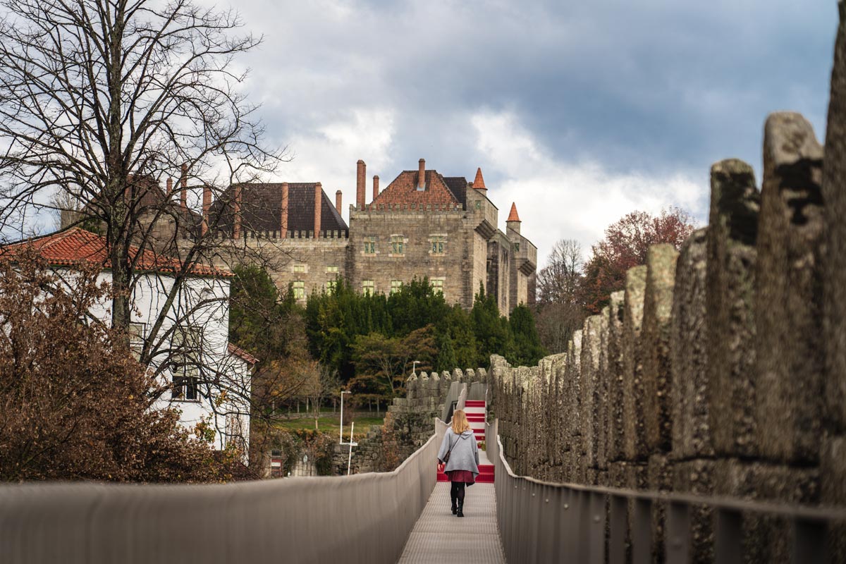 Guimaraes pils Portugālē - vēsturisks centrs Vanilla Travel ceļojumā