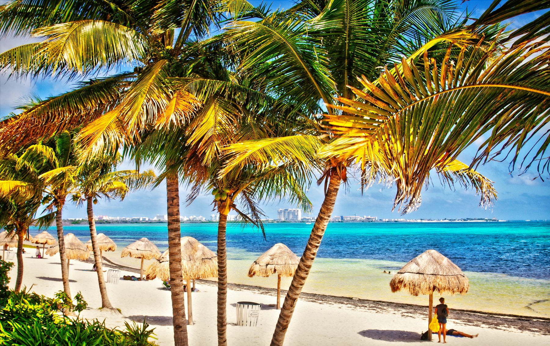Cancun pludmale Meksikā – dzidrs tirkīza ūdens Vanilla Travel ceļojumā