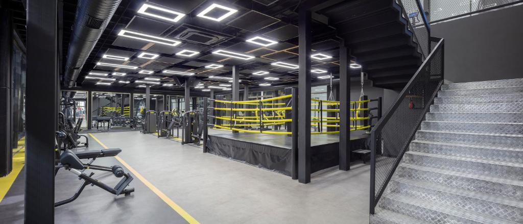 Mūsdienīgs trenažieru zāles iekārtojums Nirvana Cosmopolitan