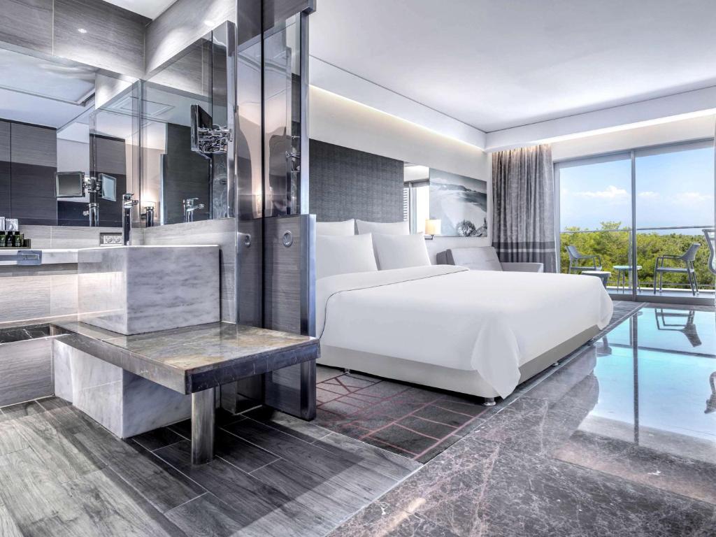 Modernais numurs ar balkonu un izsmalcinātu vannas istabu, Rixos Premium Belek