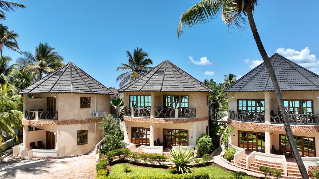 Zula Zanzibar villas surrounded by palm trees
