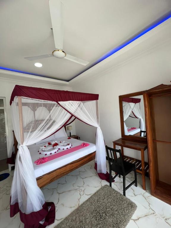 Isla Bonita Zanzibar Beach Resort numurs ar baldahīnu