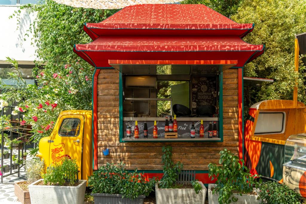 Vērtīga ēdināšanas stacija pie DoubleTree by Hilton Antalya-Kemer