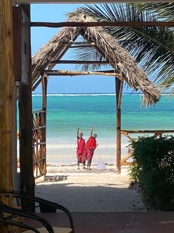 Skats uz pludmali no Isla Bonita Zanzibar Beach Resort.