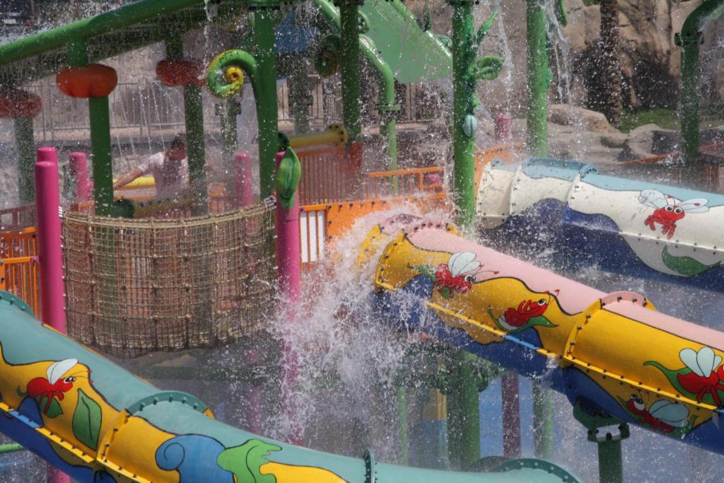 Aizraujoša ūdens slidkalniņu zona Reef Oasis Beach Resort