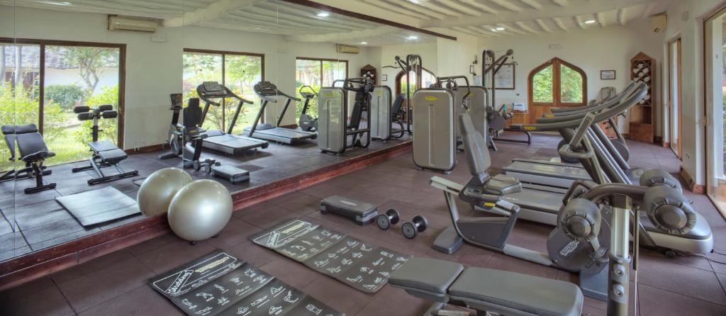 Bluebay Beach Resort & Spa trenažieru zāle ar modernām iekārtām.