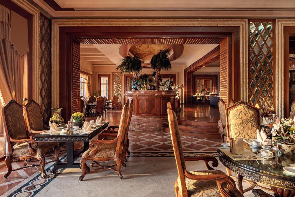 Elegant dining area at Palm Royale Resort - Soma Bay.