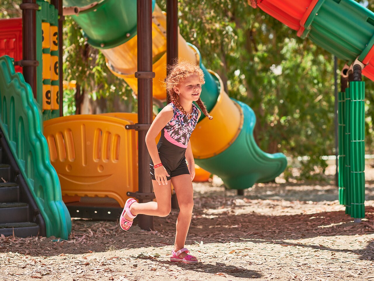 Bērnu rotaļu laukums viesnīcā Serene Resort