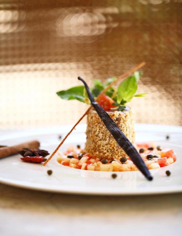 Gurmaniska maltīte The Residence Zanzibar restorānā