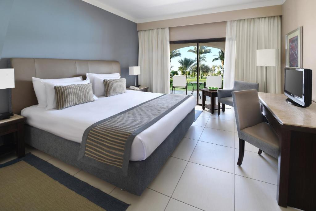 Mūsdienīgs numurs ar skatu uz dārzu, Jaz Aquamarine Resort.