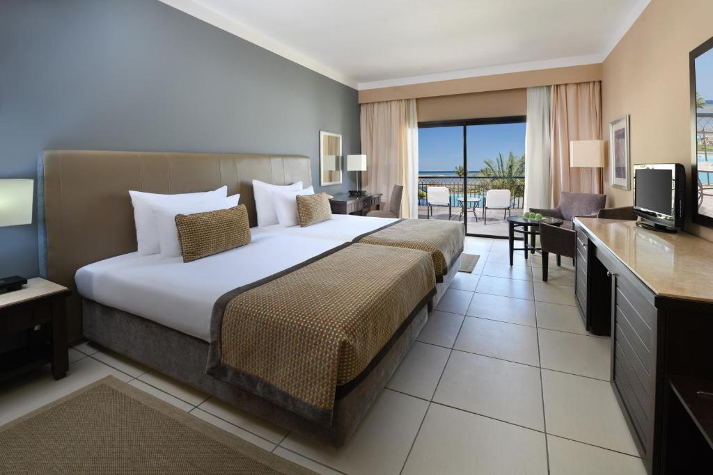 Jaz Aquamarine Resort numurs ar skatu uz piekrasti