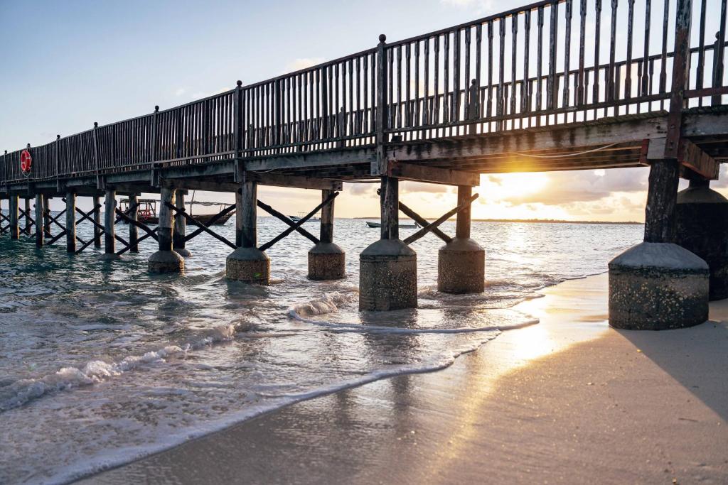 Saulriets pie mola The Residence Zanzibar.