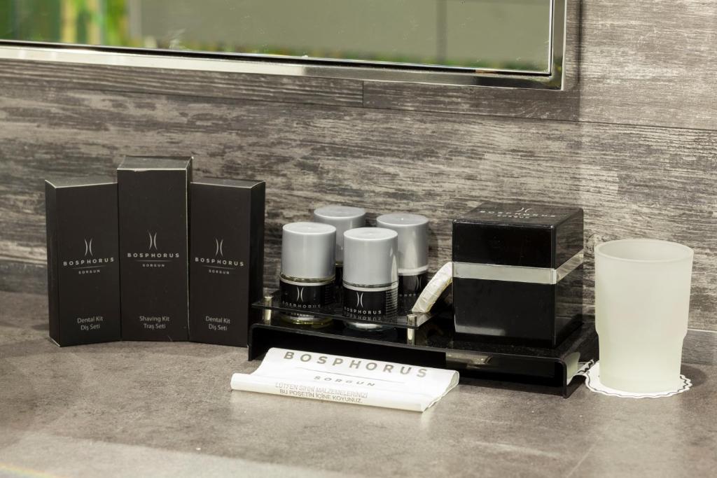 Bosphorus Sorgun viesnīcas luksusa higiēnas piederumi vannas istabā