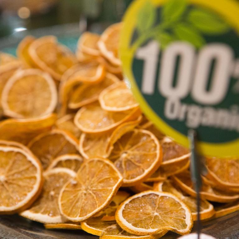 Žāvēti apelsīnu šķēlītes, 100% organiskie, Paloma Perissia