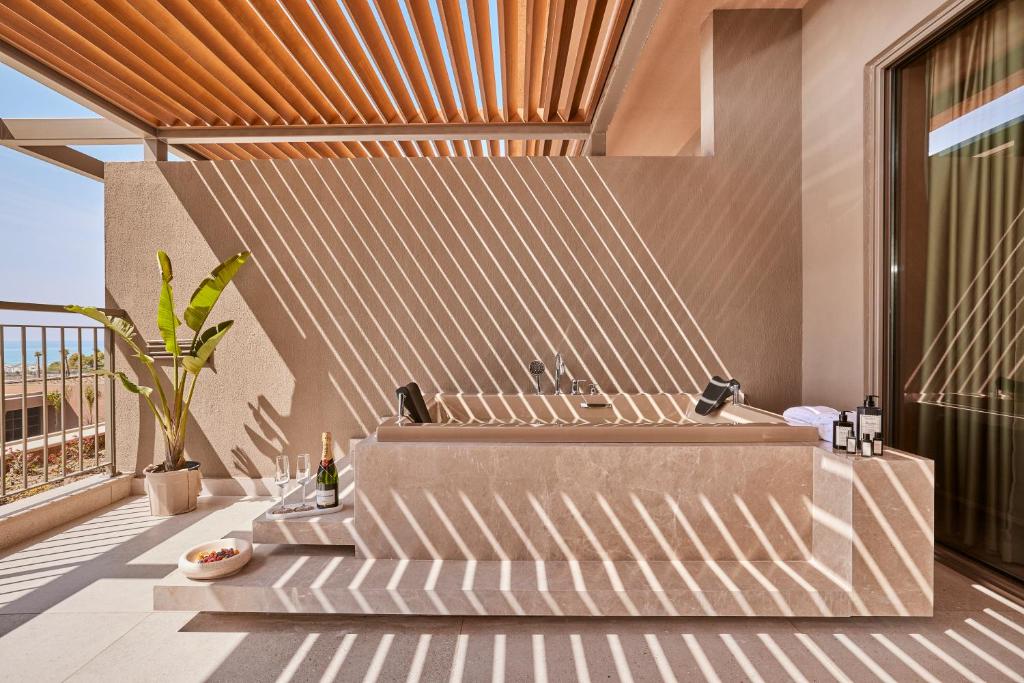 Lusso Sorgun terases vanna ar jūras skatu