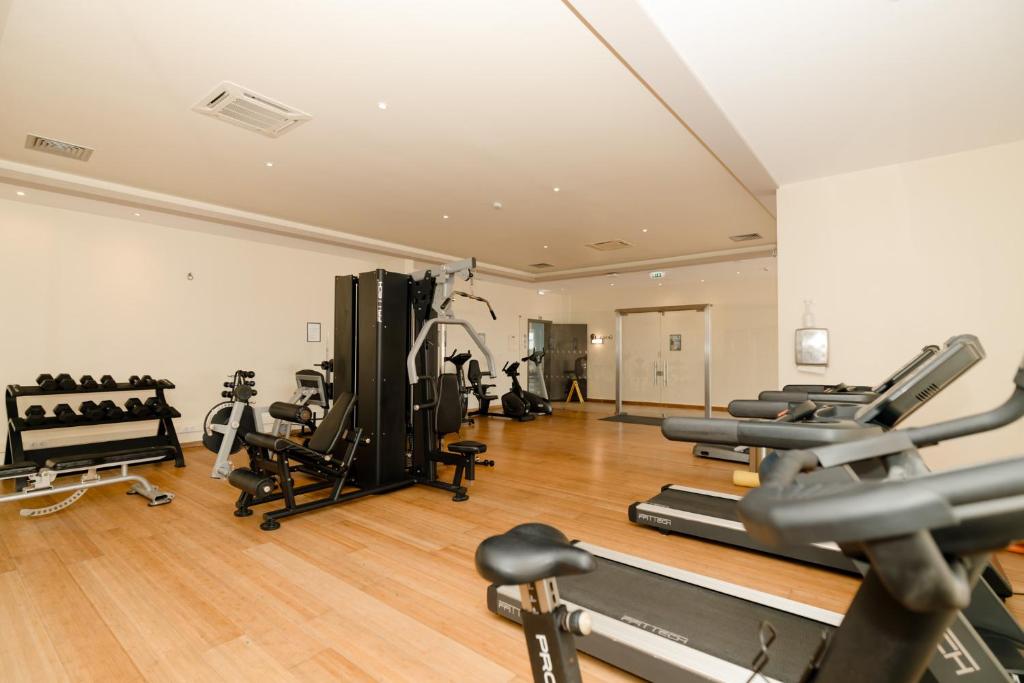 Sporta zāle hotelī Pestana Viking ar modernām iekārtām.
