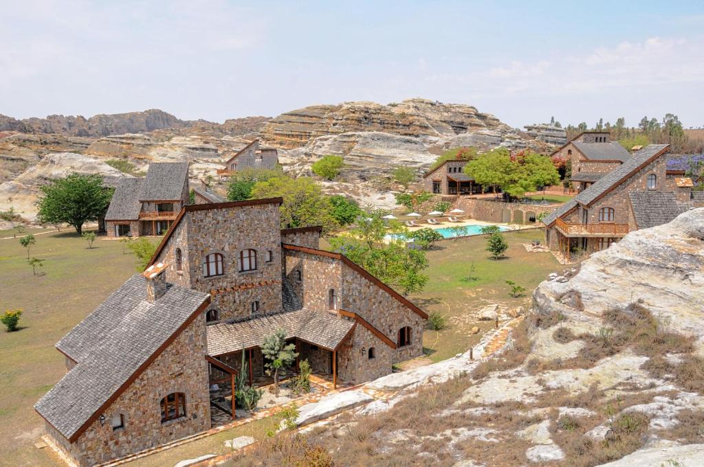 Dabīgās ainavas ielokā esošais viesnīca Jardin du Roy