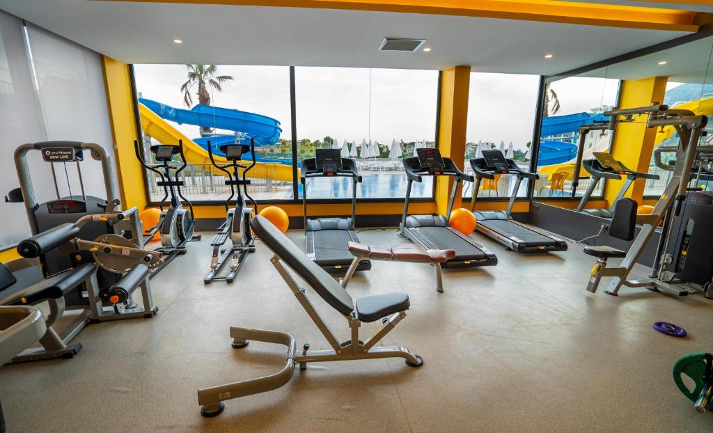 Mūsdienīgs sporta zāles aprīkojums CAMPUS HILL HOTEL