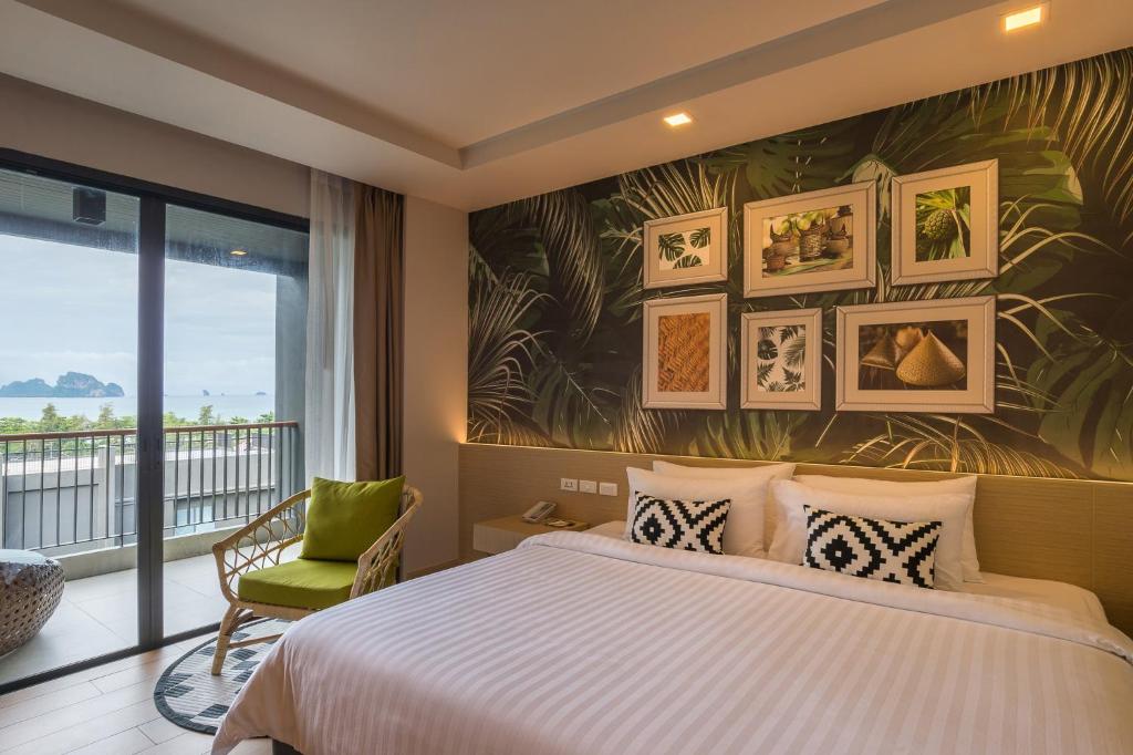 Mūsdienīgs numurs ar skatu uz piekrasti, Panan Krabi Resort