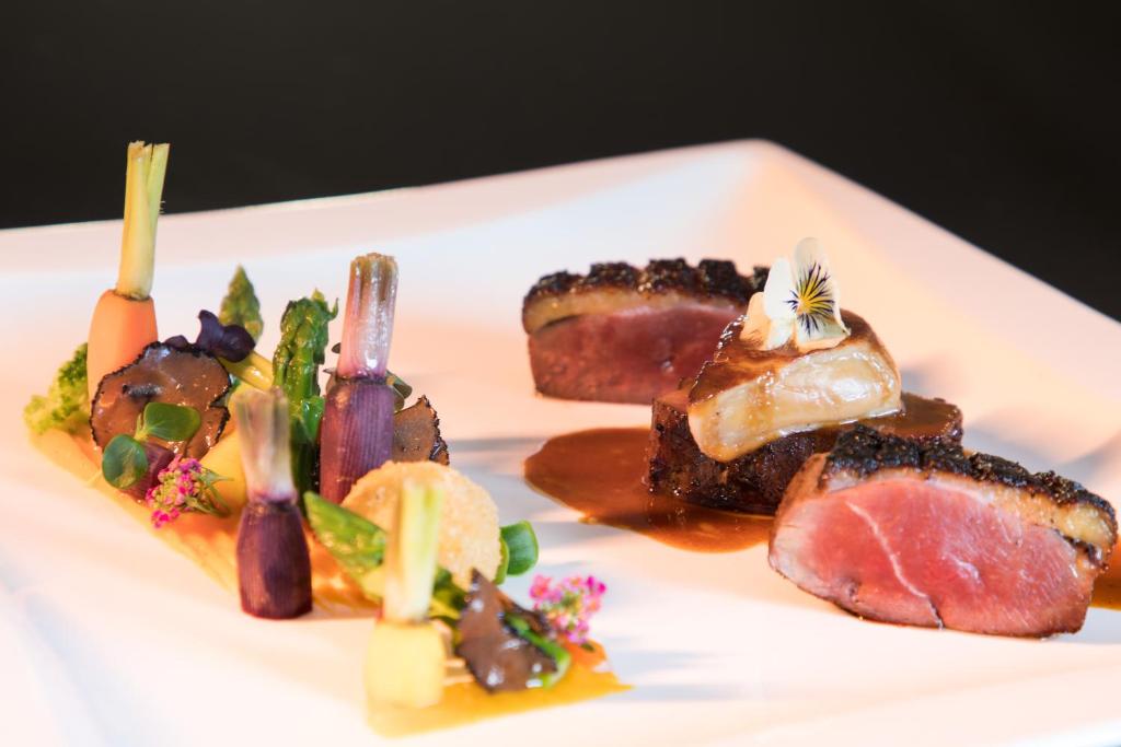 Gurme ēdiens Seasense Boutique Hotel & Spa maltīte.