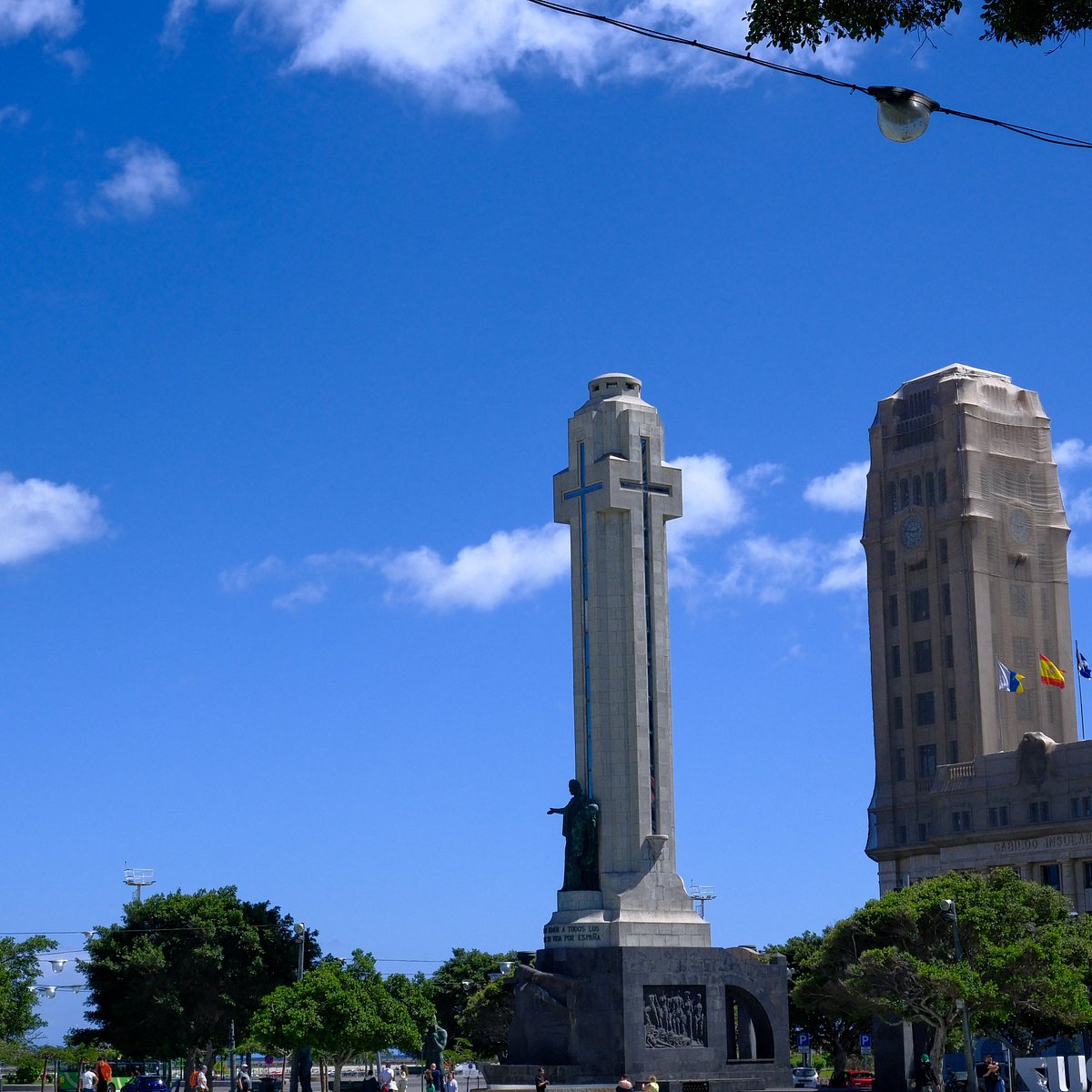 Plaza de España Tenerifē - arhitektūras šedevrs Kanāriju kruīza ostā