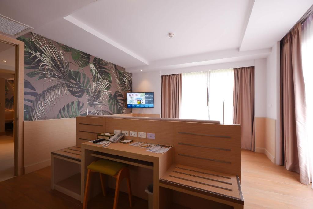 Moderns numurs ar tropu motīviem viesnīcā Panan Krabi Resort