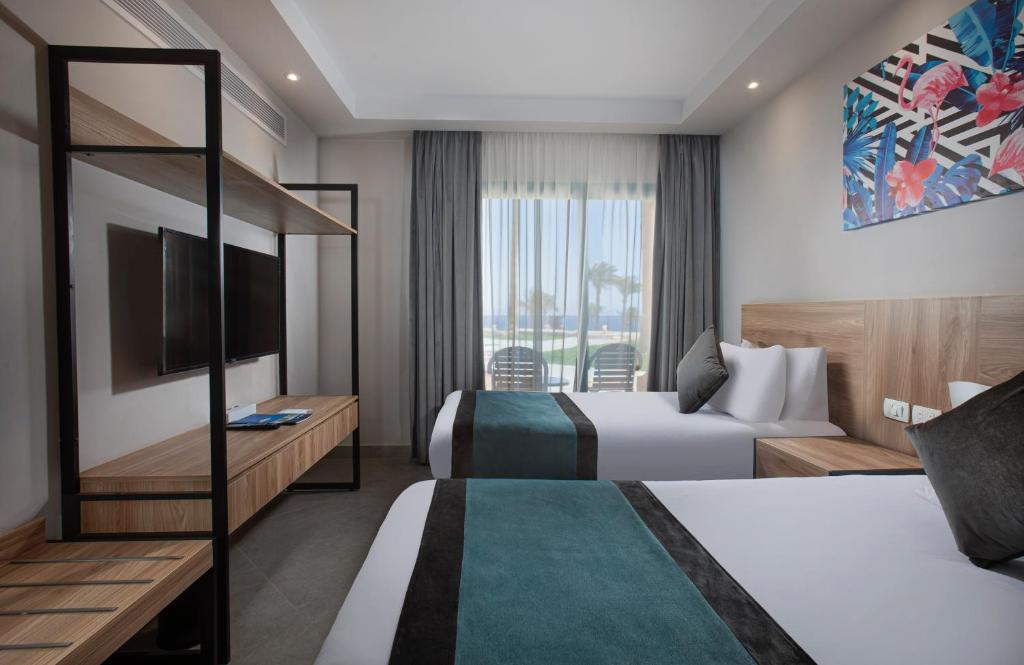 V Hotel Sharm El Shiekh numurs ar skatu uz jūru