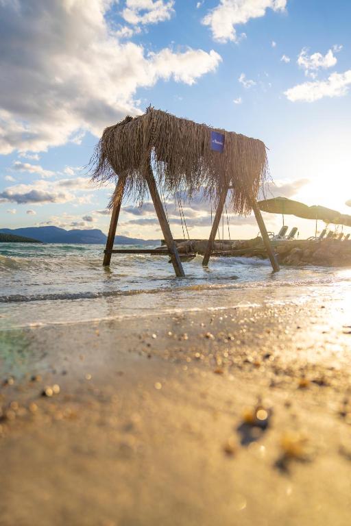 Sauļošanās vieta piekrastē La Blanche Island Bodrum