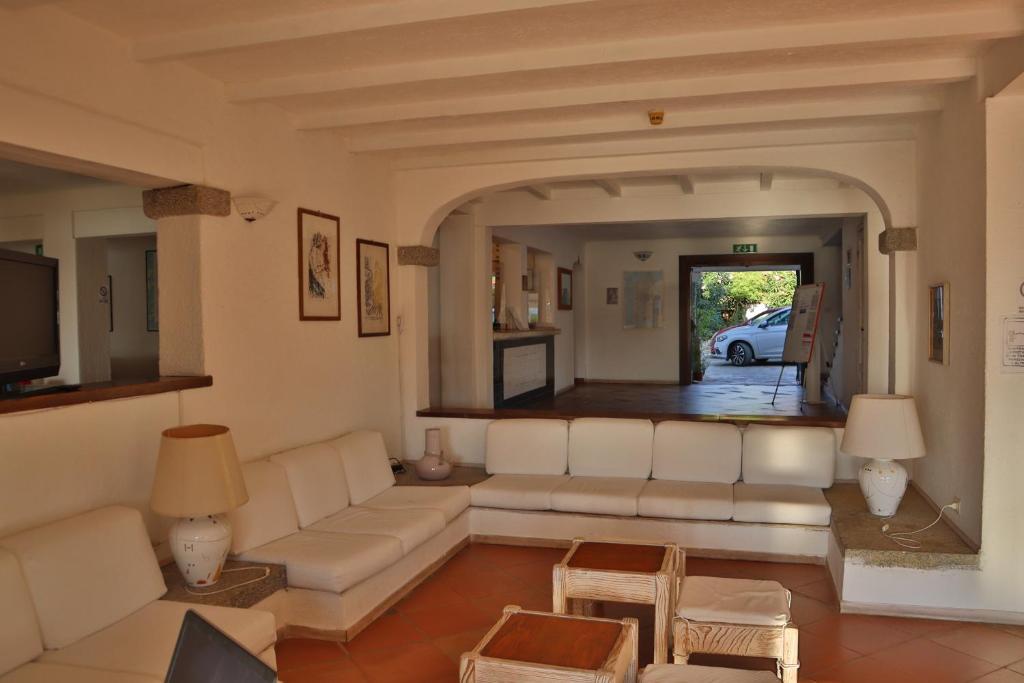 San Paolo viesnīcas viesistaba ar ērtu viesmīlīgu iekārtojumu