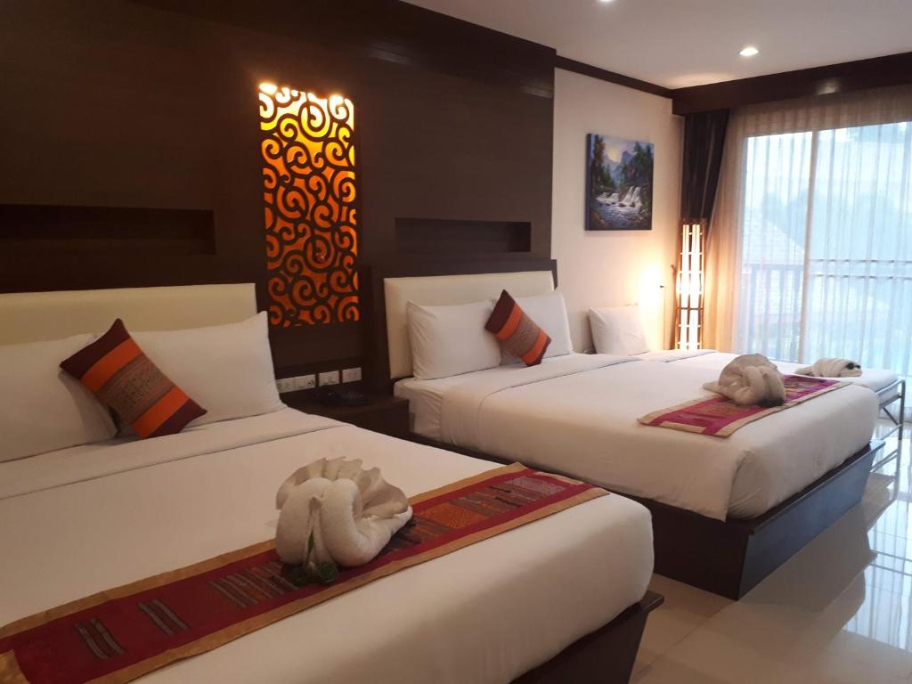 Mūsdienīgs numurs ar divām gultām Chivatara Resort Bangtao