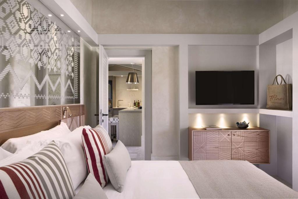 Elegants numurs viesnīcā 7 Pines Resort Sardinia