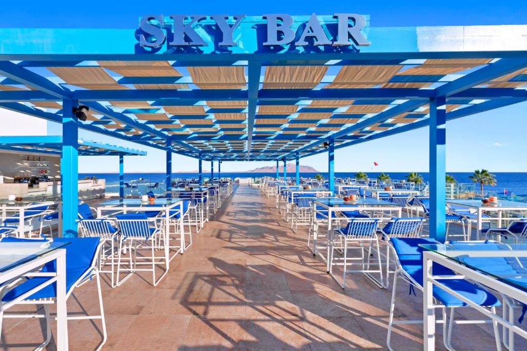Sky Bar piekrastē Pickalbatros Palace Sharm El Sheikh