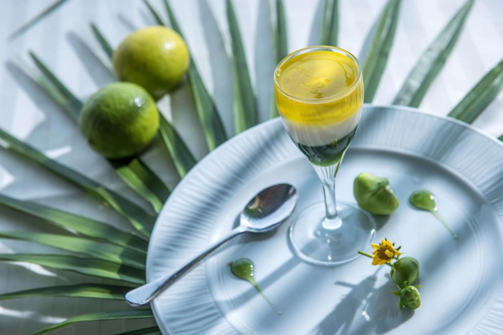 Gurķu deserts ar citrona šķēlītēm Blue Bay Resort Crete